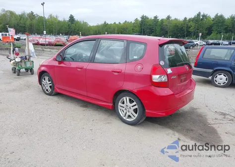 2008 Honda Fit Sport z USA, uszkodzony, nr VIN JHMGD38658S020529
